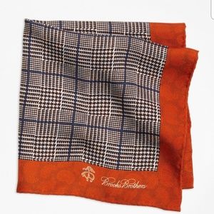 Plaid and Paisley Pocket Square